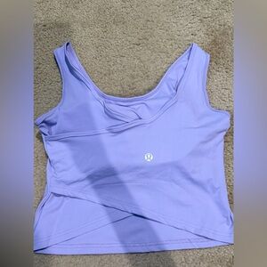 lululemon athletica Light Purple Tank Top
